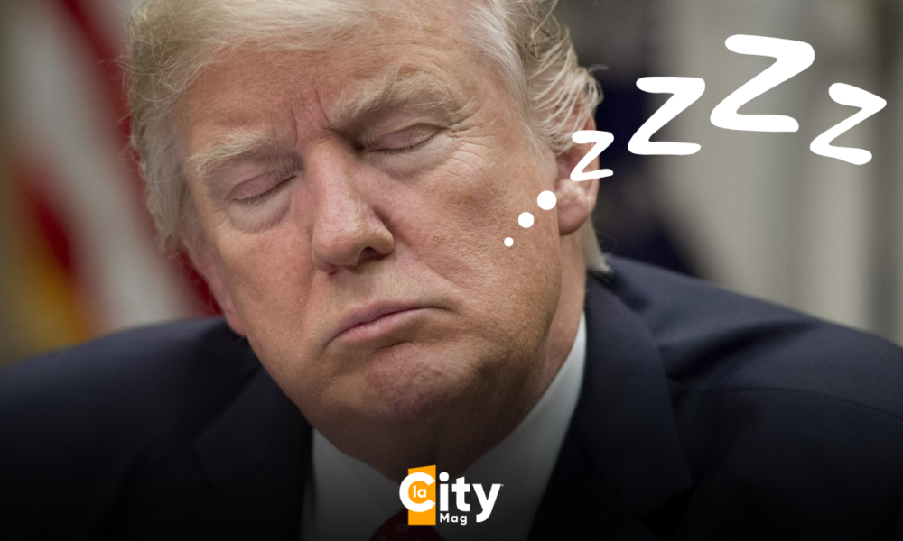 trump dorme