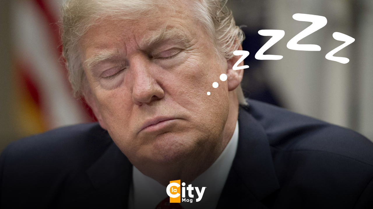 trump dorme